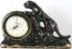 Snider black panther mantel clock (1950s)
