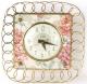 Snider floral wall clock - Floral pattern was not original and was added after the clock left the Snider factory.