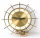Snider small gold and white wall clock