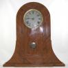 "Homemade" mantel clock case with Pequegnat movement