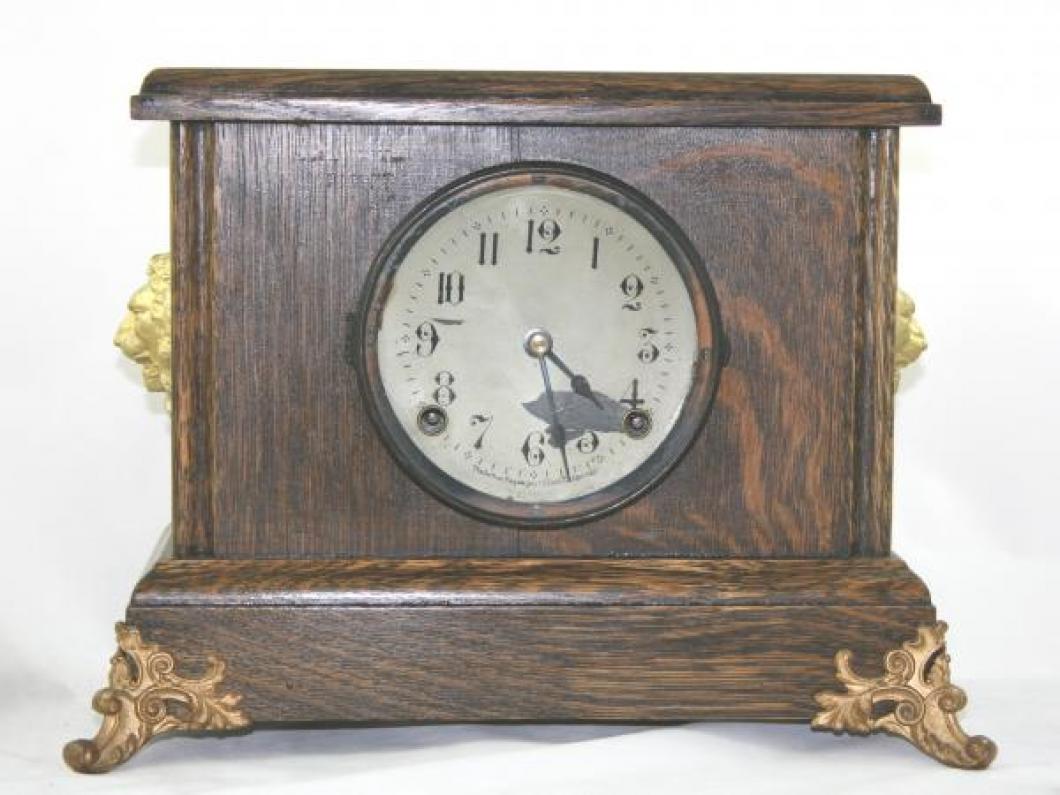 Pequegnat "Barrie" model mantel clock - unframed face