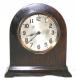Pequegnat "Bedford" model mantel clock - metal dial