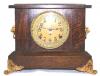 Pequegnat "Simcoe" model mantel clock - gold detail