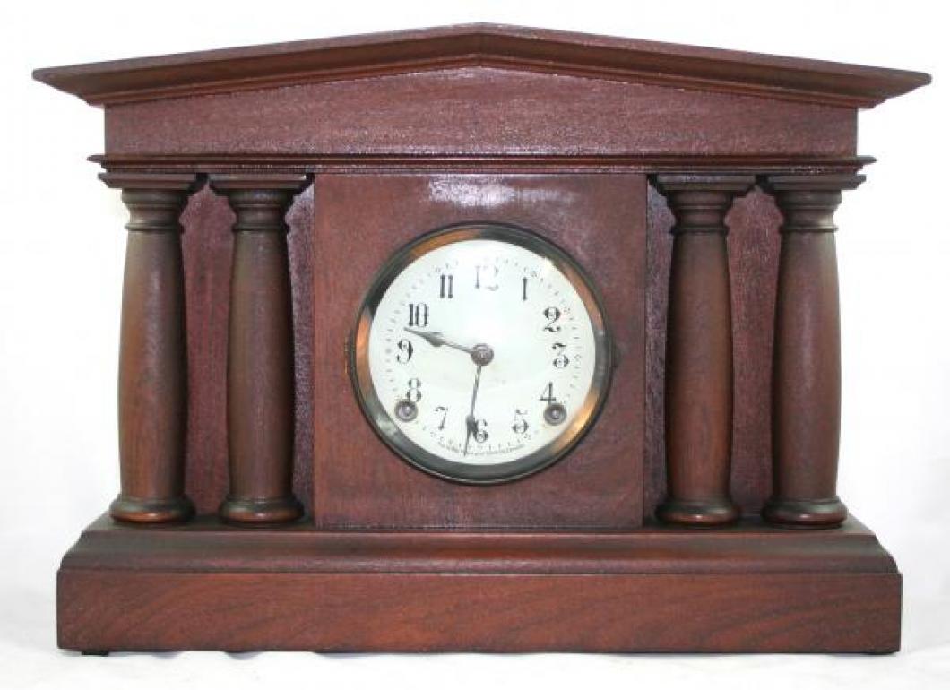 Pequegnat "Pantheon" model mantel clock