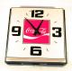 Advertising clock made by the Wolfe Bros., Advertising Industries Ltd., Toronto, ON, advertising Coca-Cola