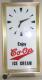 Advertising clock made by Dairy Products Advertising in Weston, ON, advertising Co-op Ice Cream