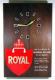 Advertising clock made by Associated Advertising Ltd., Weston, ON, advertising Royal Fire Insurance