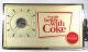 Advertising clock made by Somerville Industries Ltd., Don Mills ON, advertising Coca-Cola
