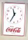 Advertising clock made by Gor-Don Metal Products and Services Ltd. in Scarborough, ON, advertising Coca - Cola