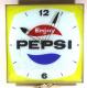 Advertising clock made by the Canadian Neon-Ray Clock Co. in Montreal, QC, advertising Pepsi cola