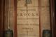 Horace Burr, Dundas U.C. early 1830s pillar & splat mantel clock LABEL