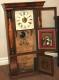 D. Savage, Guelph, Canada West 1848 - mid 1850s Column & cornice mantel clock (cover open)