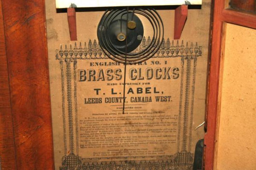 Abel Leeds County, Canada West 1848 - 1851 Ogee-style mantel