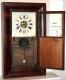 W. Fairbanks, St. John, New Brunswick, 1850s Ogee-style mantel clock (door open)