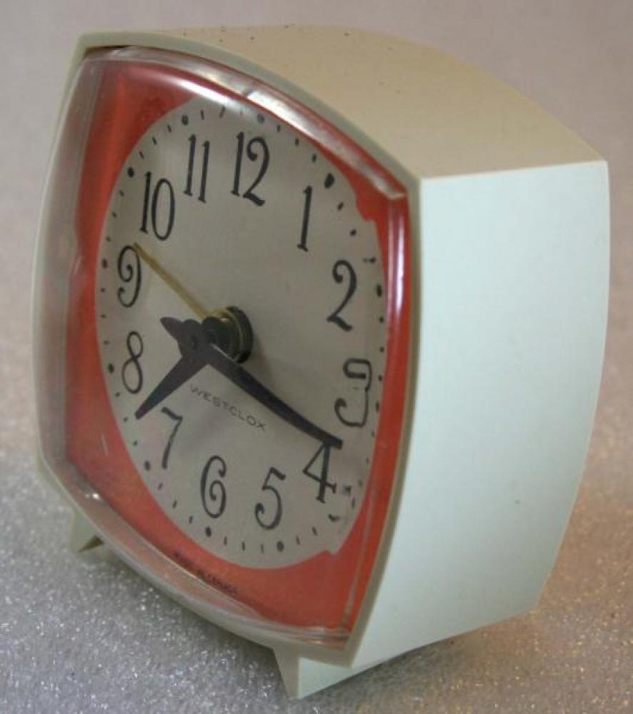 Westclox 1970s Nap Alarm Clock (Side View)