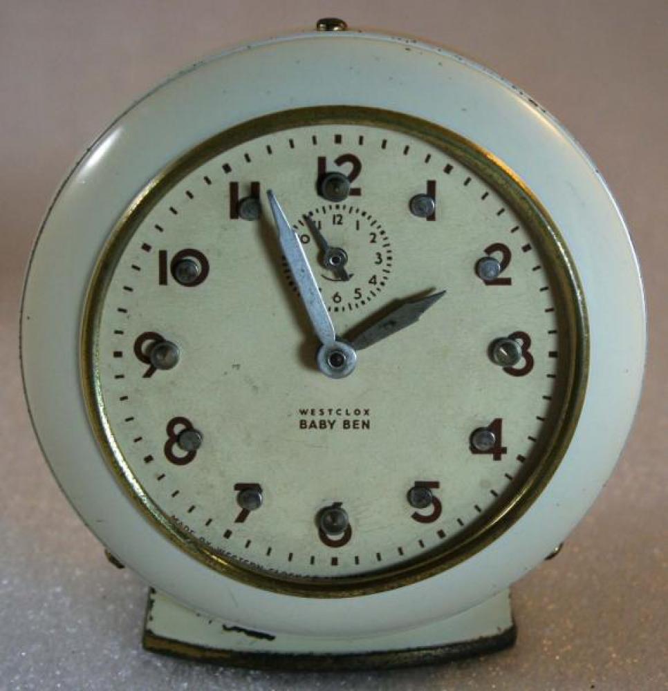 Westclox 1950s Baby Ben (Brialle) Alarm Clock