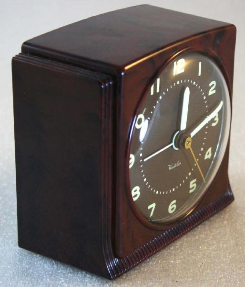 Westclox 1970s Bantam Alarm Clock (Side View)