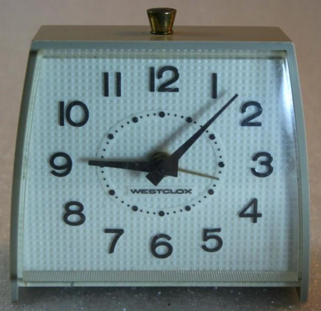 Westclox 1960s Fayette Alarm Clock