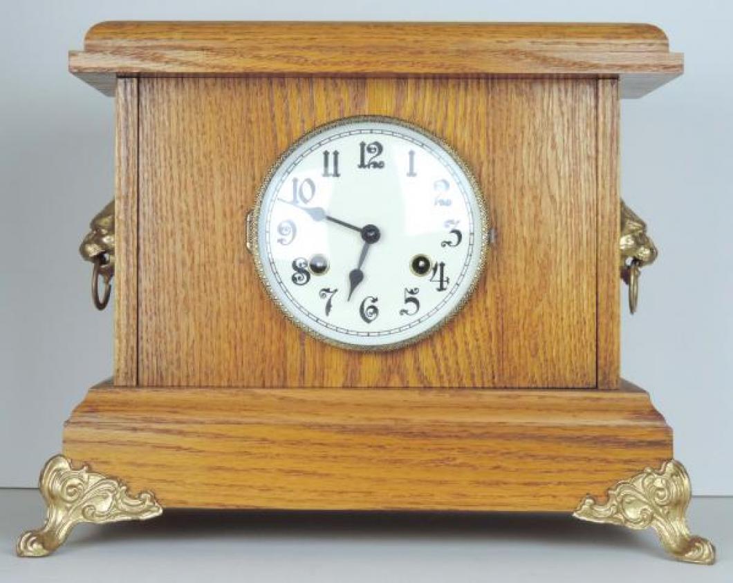 Paul Pequegnat's BARRIE model mantel clock.