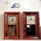 Canada Clock Company Whitby 1872-1876 two OG clocks different labels