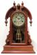 Canada Clock Company, Hamilton CROWN JEWEL mantel clock ("horns" version) FRONT