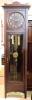 HALIFAX model hall clock, mahogany case