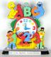Sesame Street characters animated battery clock