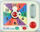 Scientific Toys Ltd Talk 'n Learn TEACHING CLOCK, battery, voice chip tells colours and time