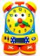 THE LEARNING JOURNEY time teaching clock, battery, voice chip, BILINGUAL, turn minute hand, time and quiz functions